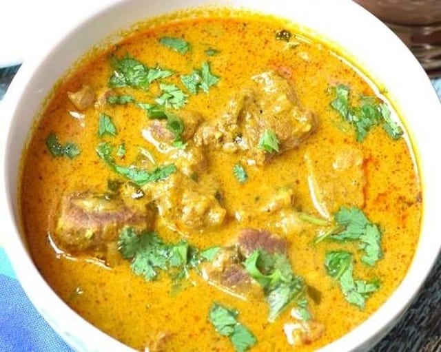 Lamb Dhaniwal Korma.