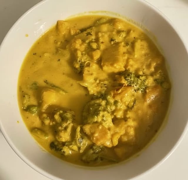 Mixed Vegetable Korma.