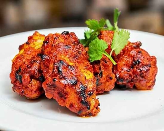 Chicken Tikka Kebab.
