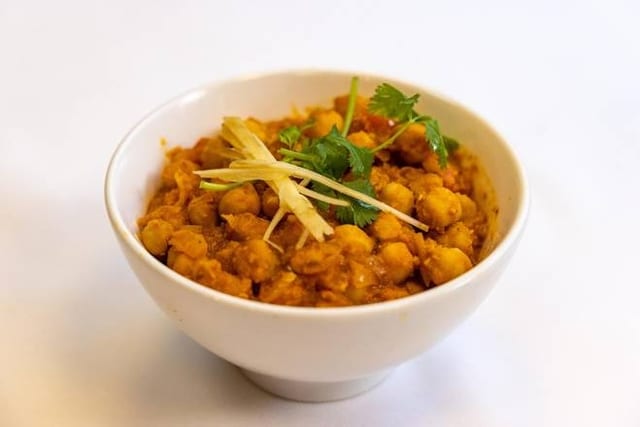 Chana Masala Lunch Box.
