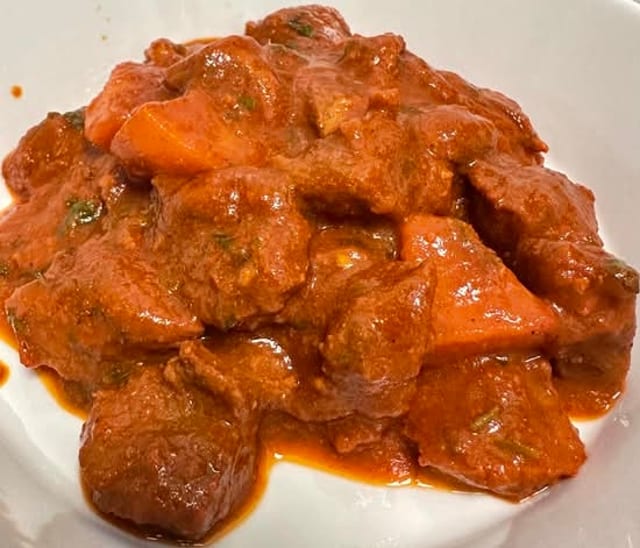 Lamb Vindaloo.