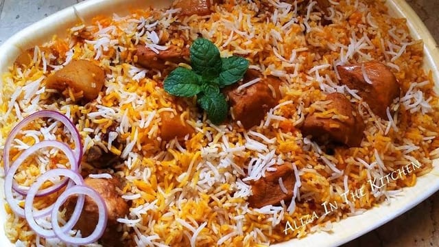 Chicken Biryani.