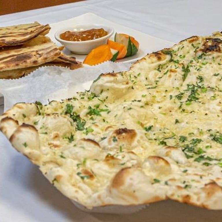 Savor our fresh naan